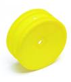 B6 Jantes Associated AV 4x2 12mm jaune (2) - ASSOCIATED - 9691