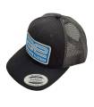 AE Logo Trucker Hat Curved bill Black - ASSOCIATED - 97008