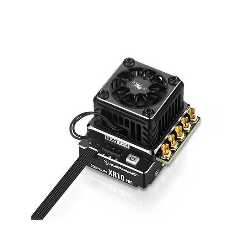 XERUN XR10 PRO V4 G2S SPEED CONTROL - BLACK - HOBBYWING - 30112613 XERUN XR10 PRO V4 G2S SPEED CONTROL - BLACK - HOBBYWING - 30112613