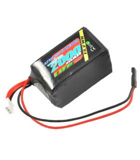 VOLTZ 2000mah 2S 6.6V RX LiFe BATERIA CUADRADA