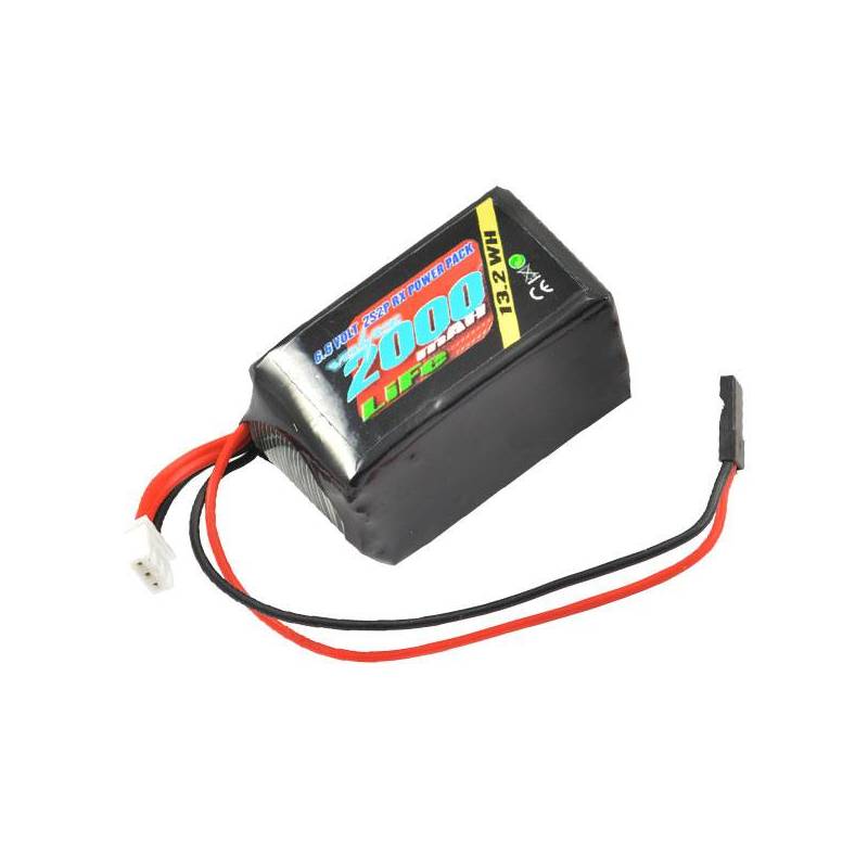 VOLTZ 2000mah 2S 6.6V RX LiFe BATERIA CUADRADA VOLTZ 2000mah 2S 6.6V RX LiFe BATERIA CUADRADA
