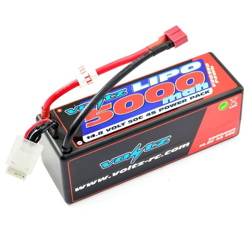 5000mah HARD CASE 14.8V 50C LIPO STICK PACK - VOLTZ - VZ0350 5000mah HARD CASE 14.8V 50C LIPO STICK PACK - VOLTZ - VZ0350