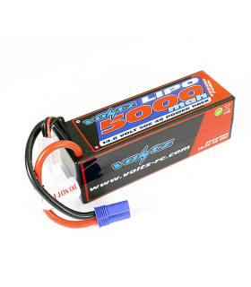 5000mah HARDCASE 14.8V 50C LIPO STICK EC5 - VOLTZ - VZ0350EC5