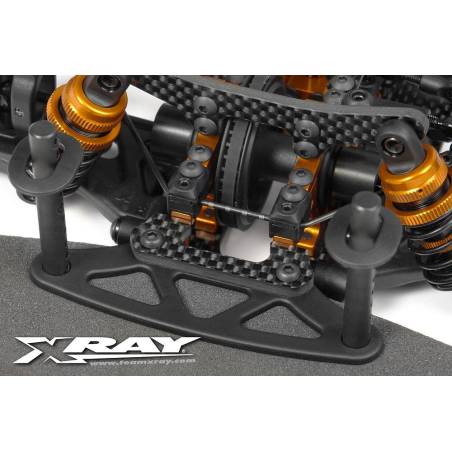 GRAPHITE BUMPER UPPER HOLDER BRACE 3.5 MM - XRAY