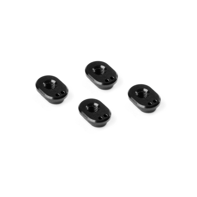 X4 ALU CASTER BUSHING FRONT 4°/REAR 1.5° - 2 DOTS (4) - XRAY X4 ALU CASTER BUSHING FRONT 4°/REAR 1.5° - 2 DOTS (4) - XRAY