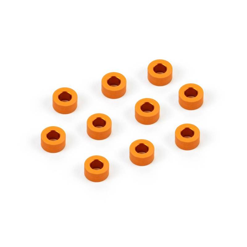 ALU SHIM 3x6x3.0MM - ORANGE (10) - XRAY ALU SHIM 3x6x3.0MM - ORANGE (10) - XRAY
