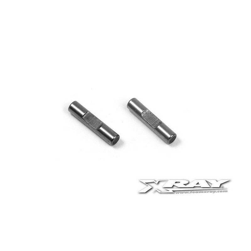 ECS DRIVE SHAFT PIN 2 x 9 WITH FLAT SPOT (2) - XRAY ECS DRIVE SHAFT PIN 2 x 9 WITH FLAT SPOT (2) - XRAY