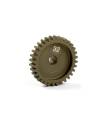 NARROW ALU PINION GEAR - HARD COATED 32T / 48 - 305932 - XRAY