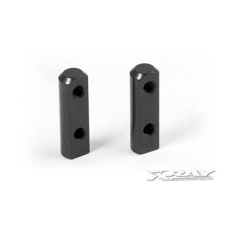 ALU SERVO MOUNT - BLACK (2) - 306200-K - XRAY
