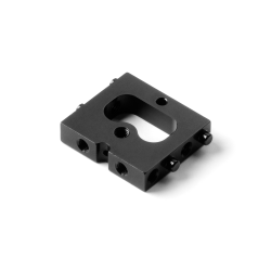 ALU FORWARD SERVO MOUNT - BLACK  - 306205 - XRAY