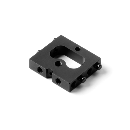 ALU FORWARD SERVO MOUNT - BLACK  - 306205 - XRAY