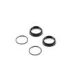 XLP ALU SHOCK ADJUSTABLE NUT - BLACK (2) - XRAY - 308046-K