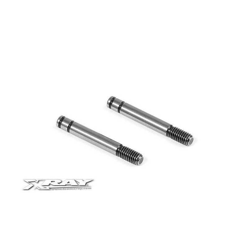 T4 HARDENED SHOCK SHAFT (2) - XRAY T4 HARDENED SHOCK SHAFT (2) - XRAY