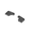 GRAPHITE EXTENSION FOR STEERING BLOCK - 2 DOTS (2) - XRAY - 322295