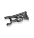 COMPOSITE DISENGAGED SUSPENSION ARM REAR LOWER RIGHT -GRAPHITE - XRAY