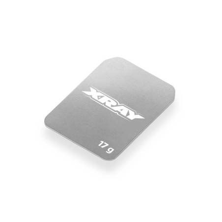 STAINLESS STEEL WEIGHT 17G - FRONT - XRAY