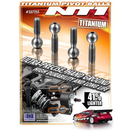 TITAN PIVOT BALL 8.4 MM (4) - XRAY