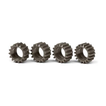 XCA ALU 7075 T6 HARDCOATED PINION GEAR - 17T (1ST) - 338517 - XRAY