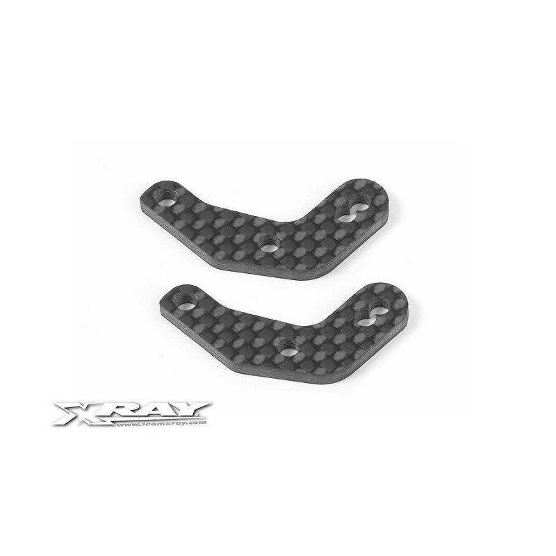 GRAPHITE EXTENSION FOR STEERING BLOCK (2) - 342290 - XRAY GRAPHITE EXTENSION FOR STEERING BLOCK (2) - 342290 - XRAY