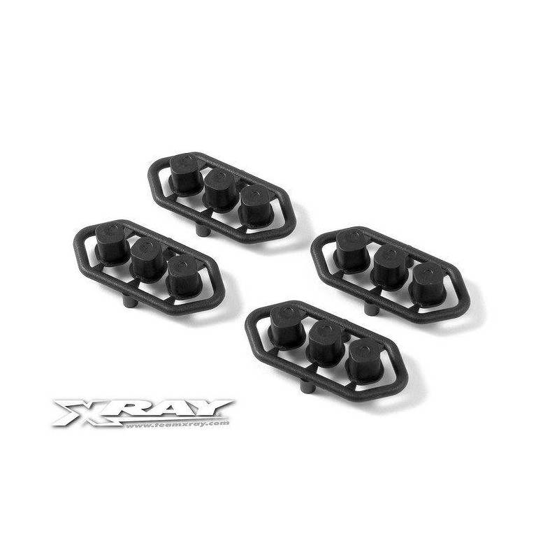 COMPOSITE REAR LOWER SUSP. ECCENTRIC BUSHING (4) - 342317 - XRAY COMPOSITE REAR LOWER SUSP. ECCENTRIC BUSHING (4) - 342317 - XRAY