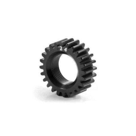 XCA ALU PINION GEAR 24T (2ND) - 7075 T6 - HARD COATED - LARGE - 34842