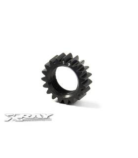 XCA ALU 7075 T6 HARD COATED PINION GEAR - 19T (2ND) - 348519 - XRAY