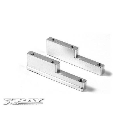 ALU ENGINE MOUNTS (L+R) - 348712 - XRAY
