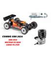 Kit Xray XB8'24 + Motor FX K303 + Escape Efra 2169