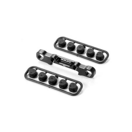 XB8 ALU REAR LOWER SUSP. HOLDER - REAR - RR - SWISS 7075 T6 - XRAY