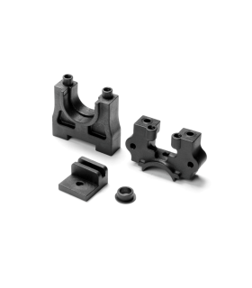 CENTER DIFF MOUNTING PLATE SET - HIGHER - GRAPHITE - XRAY