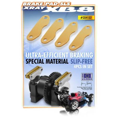 "BRAKE PAD ""SLS"" (4) - 354132 - XRAY"