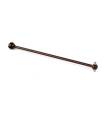 XB808 REAR CENTRAL CVD DRIVE SHAFT - HUDY SPRING STEEL™ - 355621 - 