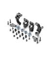 ALU STEERING BLOCKS & 7° C-HUBS - SET - XRAY - 360900