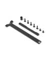 GRAPHITE CHASSIS BRACE UPPER DECK - SHORT PACK (2) - 361168 - XRAY