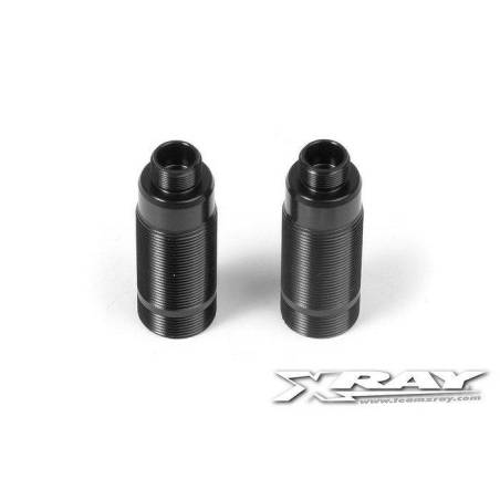 ALU REAR SHOCK BODY (2) - XRAY