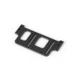 X1'19 GRAPHITE REAR WING MOUNT 2.5MM - 373036 - XRAY