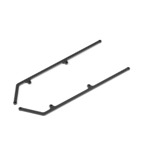 X10'22 GRAPHITE SIDE BRACE 2.5MM (2) - XRAY - 376322