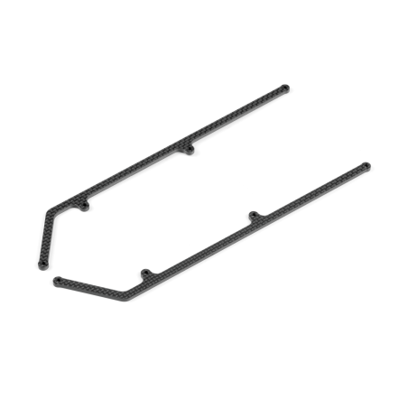 X10'22 GRAPHITE SIDE BRACE 2.5MM (2) - XRAY - 376322