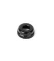 ALU SHOCK BODY CAP - LOWER - BLACK - XRAY - 378030-K