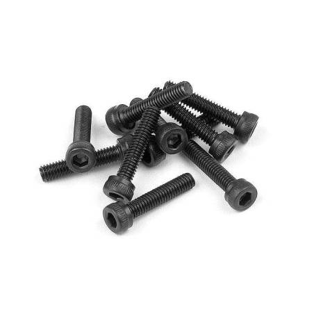HEX SCREW SOCKET HEAD CAP M2.5x12  (10) - XRAY