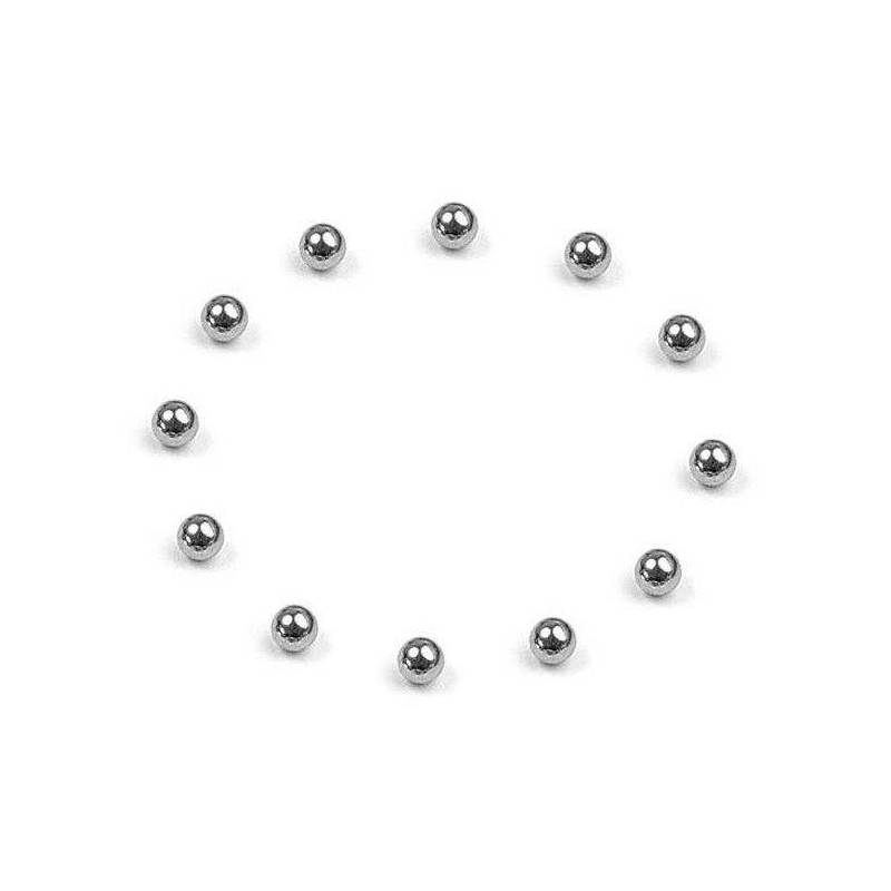 CARBIDE BALL 2.4MM FOR BALL DIFFERENTIAL (12) - XRAY CARBIDE BALL 2.4MM FOR BALL DIFFERENTIAL (12) - XRAY