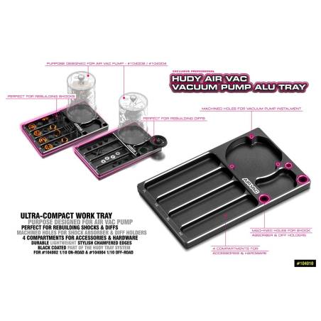 HUDY AIR VAC - VACUUM PUMP ALU TRAY - HUDY