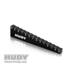 CHASSIS DROOP GAUGE -3 TO 10 MM FOR 1/10 CARS (10 MM) - HUDY