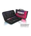 SET OF SET-UP TOOLS + CARRYING BAG - FOR 1/10 TOURING CARS - HUDY