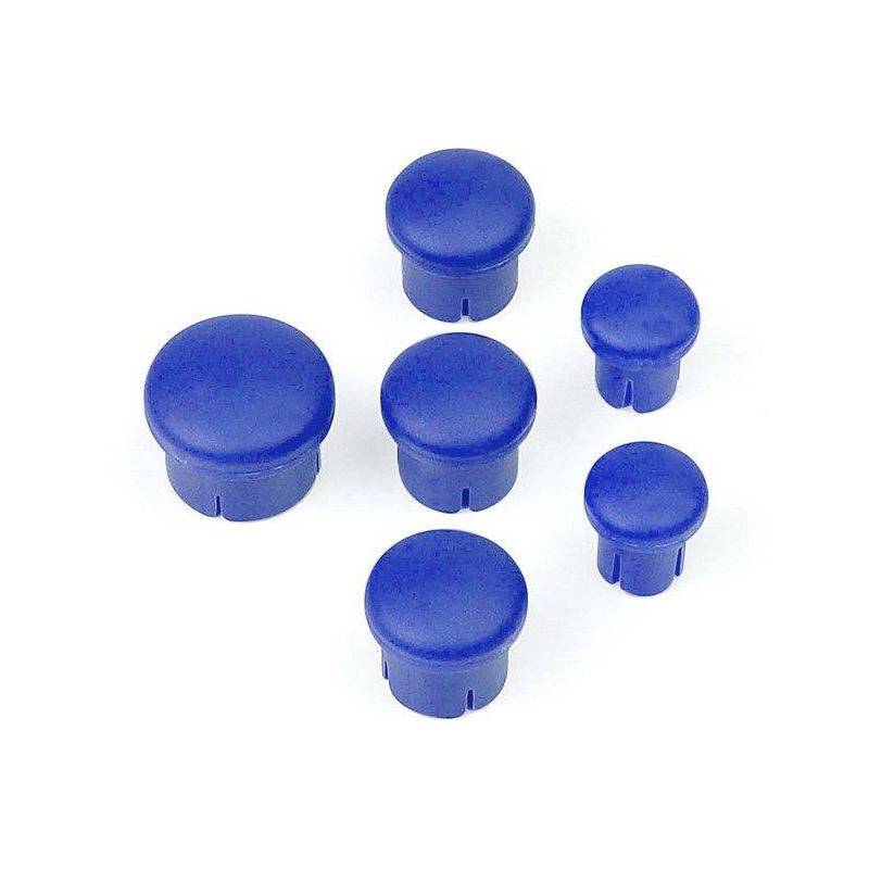 PLASTIC CAP FOR HANDLE ( SET - 3+2+1) BLUE - 195030 - HUDY PLASTIC CAP FOR HANDLE ( SET - 3+2+1) BLUE - 195030 - HUDY