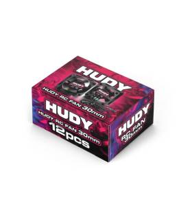 HUDY BRUSHLESS RC FAN 30MM - SET OF 12PCS - 293110XL - HUDY