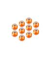 ALU NUT M4 - ORANGE (10) - HUDY - 296540-O