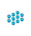 ALU NUT M4 - BLUE (10) - HUDY - 296540-B