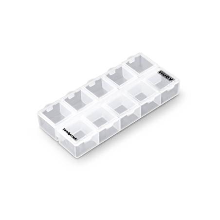 HUDY TINY HARDWARE BOX - 8-COMPARTMENTS - HUDY