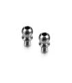 Rotule titane fileté D4.9mm L4mm - 2mm Hex (2) - HUDY - 990004